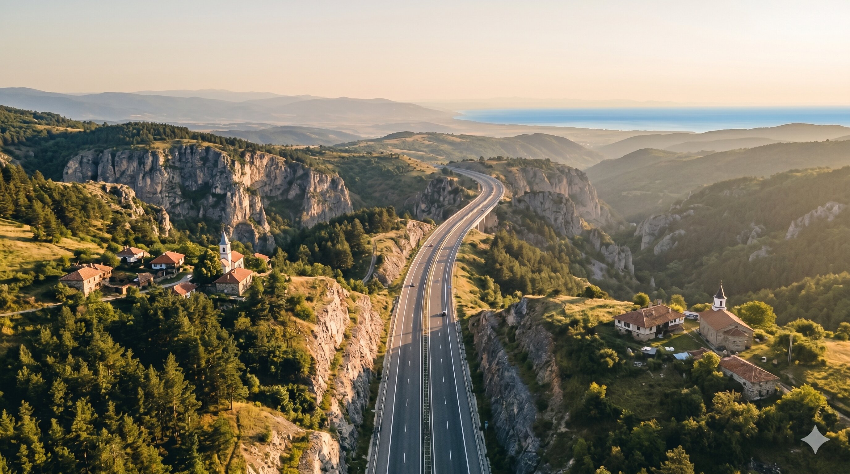 Bulgaria motorway