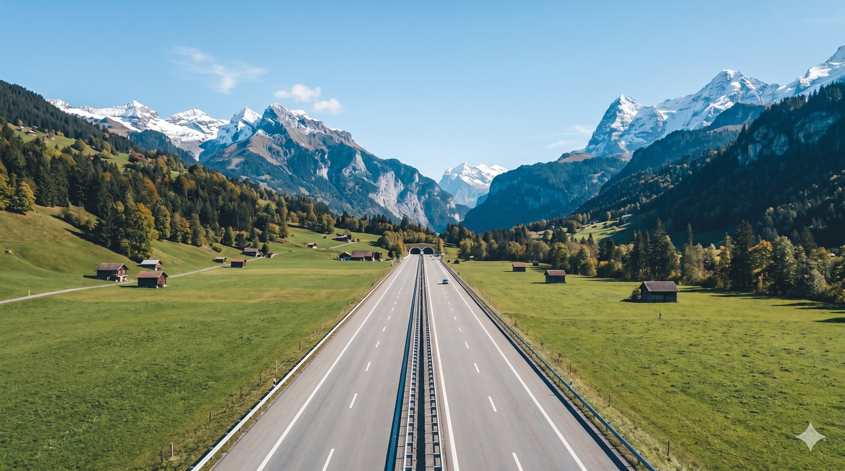 Switzerland motorway